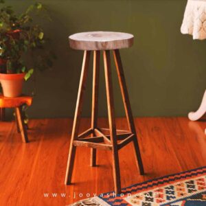 چهارپایه چوبی ناهید 70 سانت