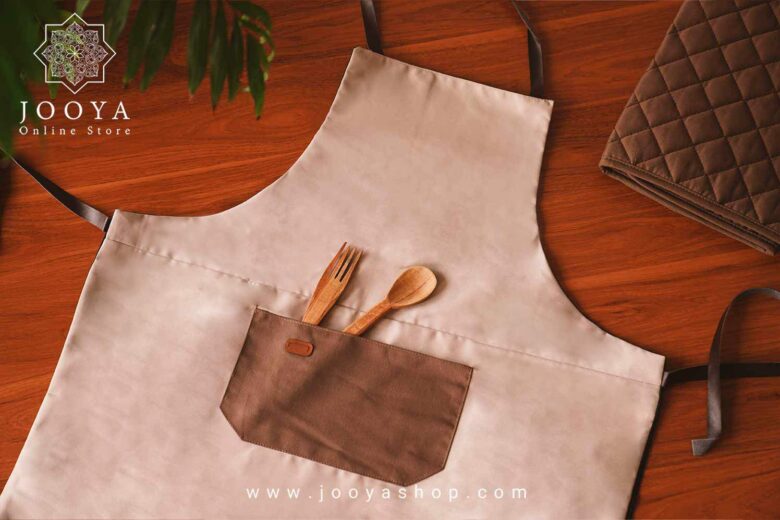 خرید و قیمت پیش بند WS COOKING کرم قهوه ای