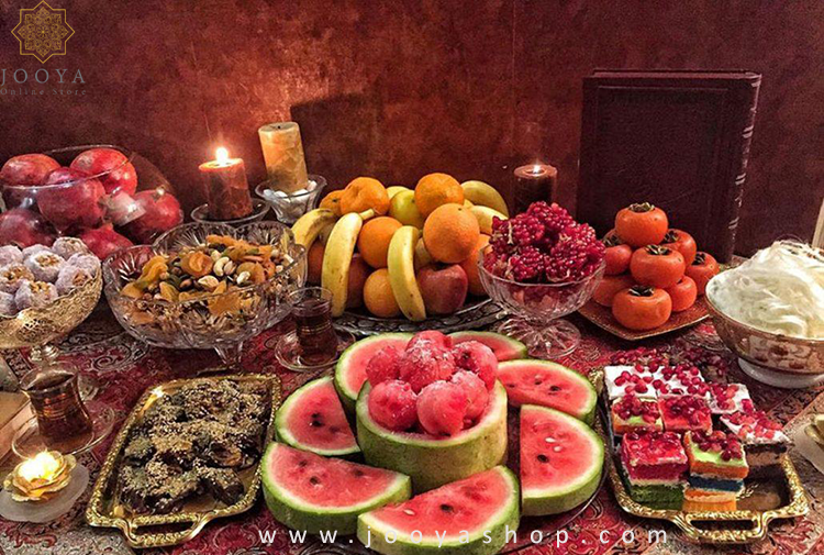 ایده چیدمان سفره یلدا