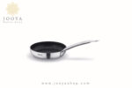 تابه نچسب سایز 24*4.7 استیل مات گسترو کرکماز استیل نقره ای