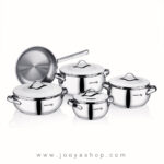 سرویس قابلمه 9 پارچه طرحدار برجسته کرکمار