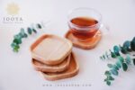 زیر لیوانی چهار عددی چوبی آرنیکا