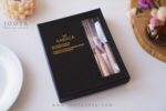 خرید و قیمت کارد و چنگال دسته بامبو هیوا