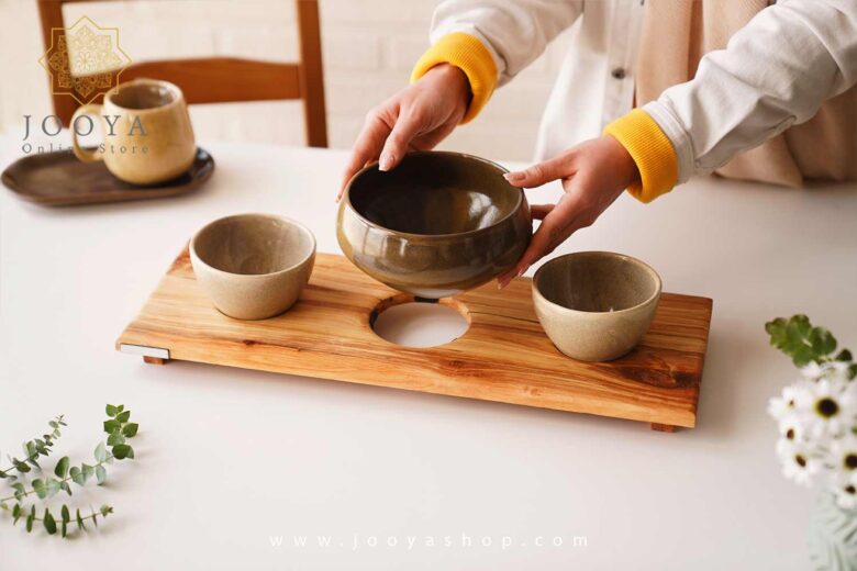 خرید و قیمت ست بانکه آیگل قهوه ای تیره