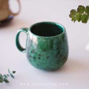 خرید و قیمت لیوان سرامیکی سونیا سبز تیره