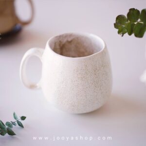 خرید و قیمت لیوان سرامیکی آیشید سفید