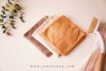 خرید و قیمت دستمال 3 عددی HAODA نسکافه ای.کرم.قهوه ای