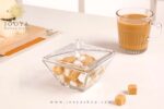 قندان شیشه ای لیمون