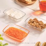 پیاله سرو شیشه ای بزرگ لیمون