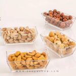 خرید ظرف شیشه ای پذیرایی مستطیل لیمون