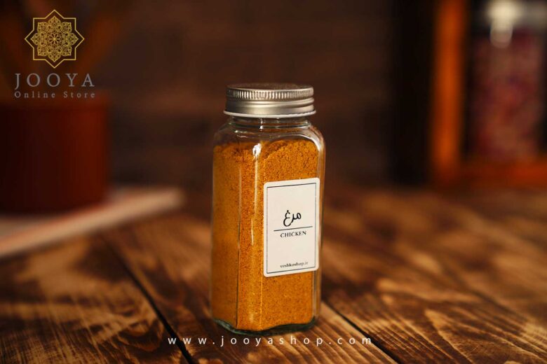 ادویه مرغ بطری شیشه ای