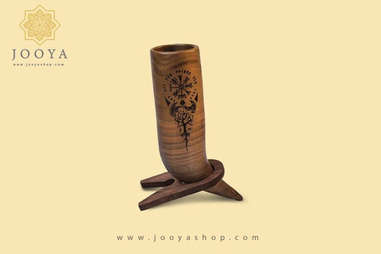 شاخ پایه دار بزرگ طرح 2