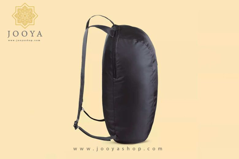خرید کوله پشتی جمع شونده آنوشا مشکی