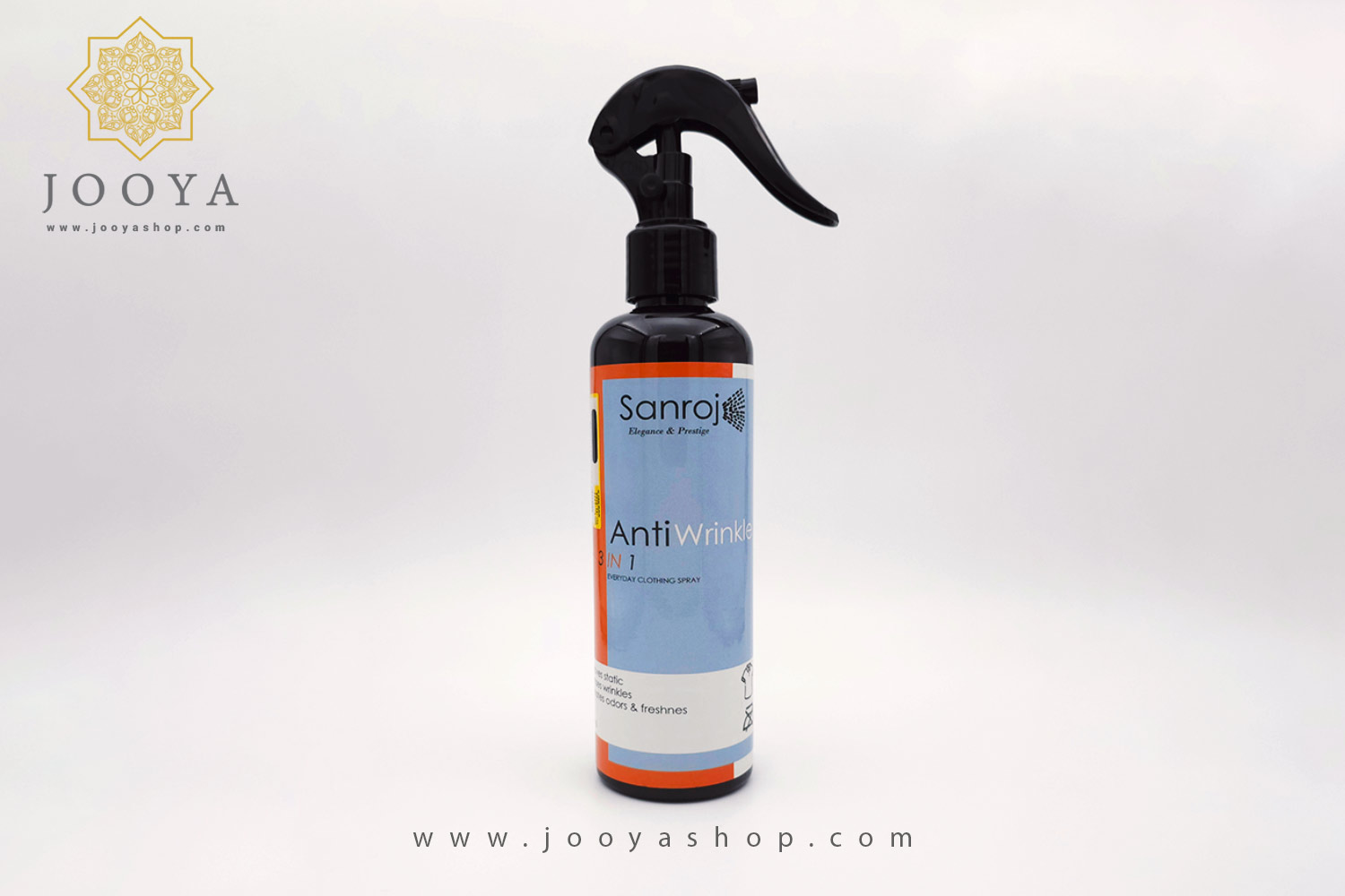 اسپری از بین برنده چین و چروک لباس سانروژ