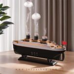 دستگاه بخورسرد و آروماتراپیJELLYFISH AROMA DIFFUSER مدل کشتی