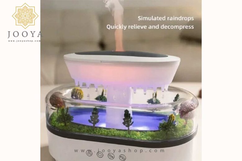 خرید و قیمت دستگاه بخورسرد و آروماتراپی RAINDROP AROMA DIFFUSER