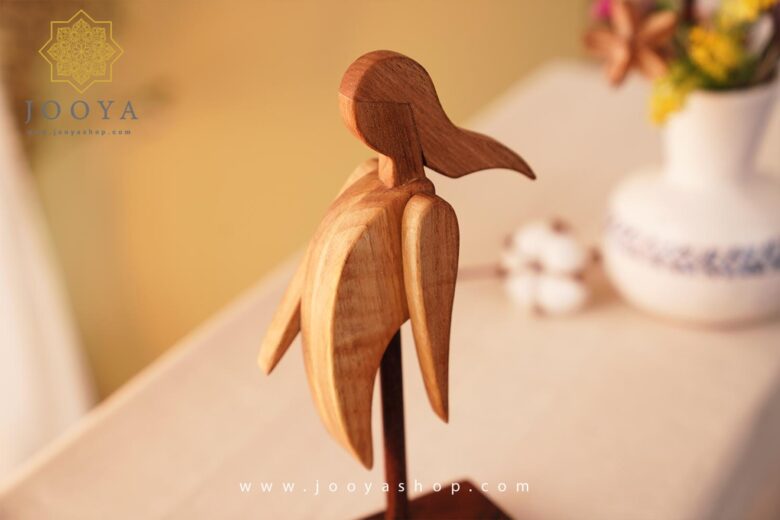 خرید و قیمت مجسمه چوبی هما