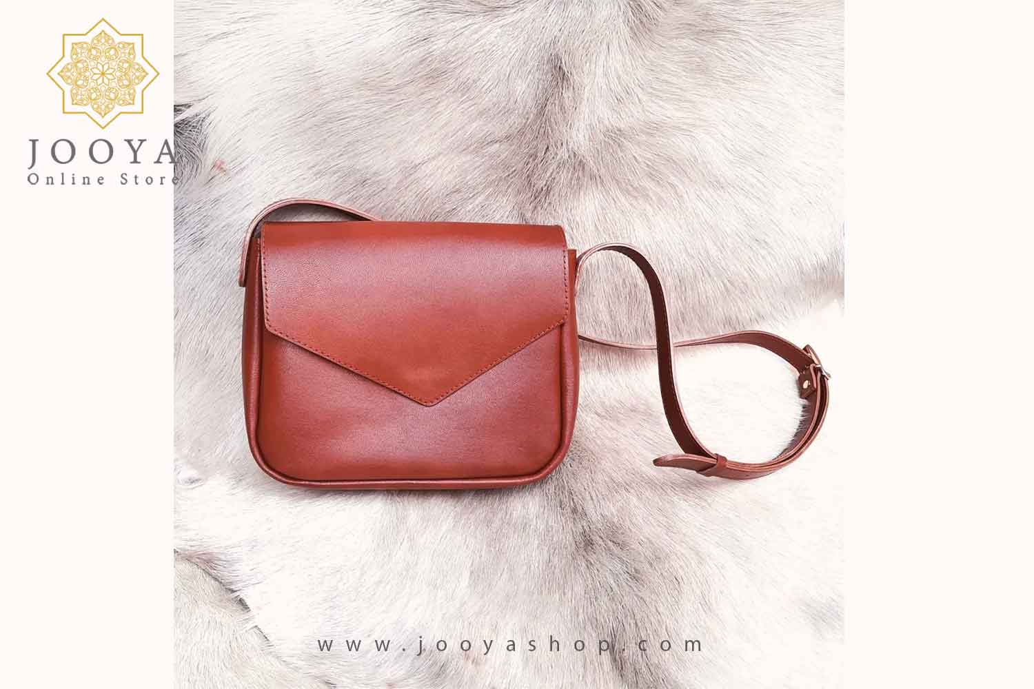 ANA4 کیف رودوشی آسا قهوه ای روشن - Image 1