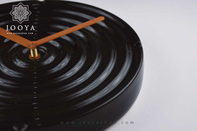 ساعت دیواری دورآن مشکی