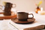 خرید ست فنجان قهوه ای