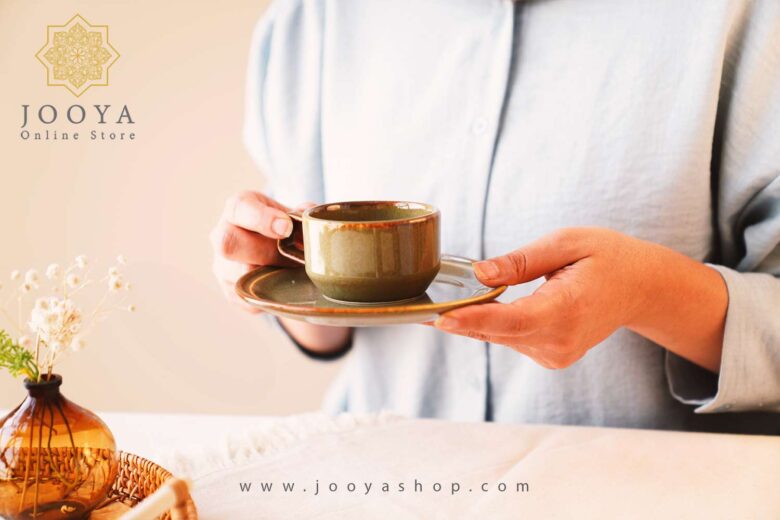 خرید و قیمت ست فنجان سبز