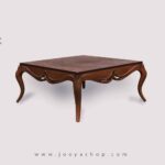 میز جلومبلی چوبی لیونا صفحه پالیش در جویا شاپ