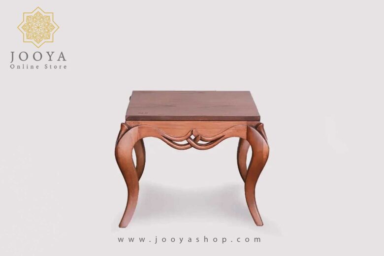 میز عسلی نئوکلاسیک لیونا گردویی در جویا شاپ