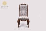 خرید و قیمت صندلی کلاسیک چوبی لیونا صدفی گلدار در جویا