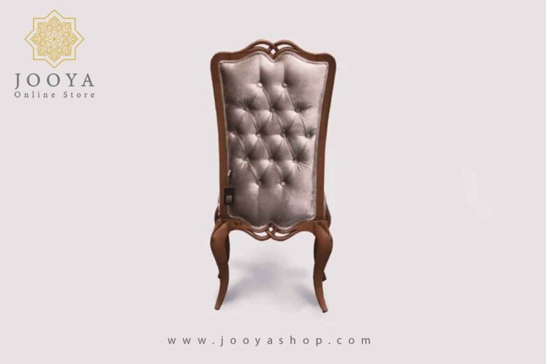 خرید و قیمت صندلی کلاسیک چوبی لیونا صدفی گلدار در جویا شاپ