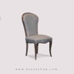 صندلی چوبی نئوکلاسیک لنا طوسی‌ خاکی