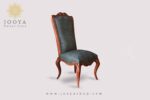 صندلی کلاسیک چوبی لیونا سبز زیتونی
