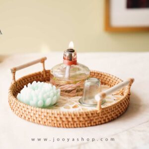 سینی با صدف طبیعی مروا