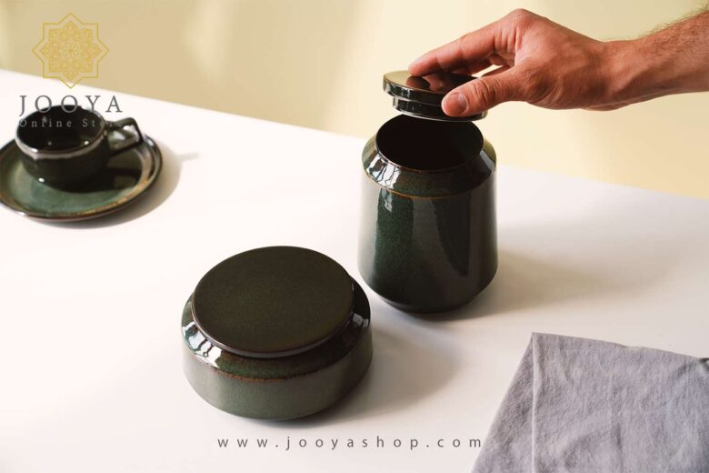 خرید ست بانکه سرامیکی سبز