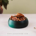 کاسه آجیل خوری سبز سایز 2