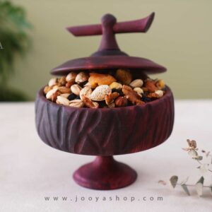آجیل خوری پایه دار کنگره ای
