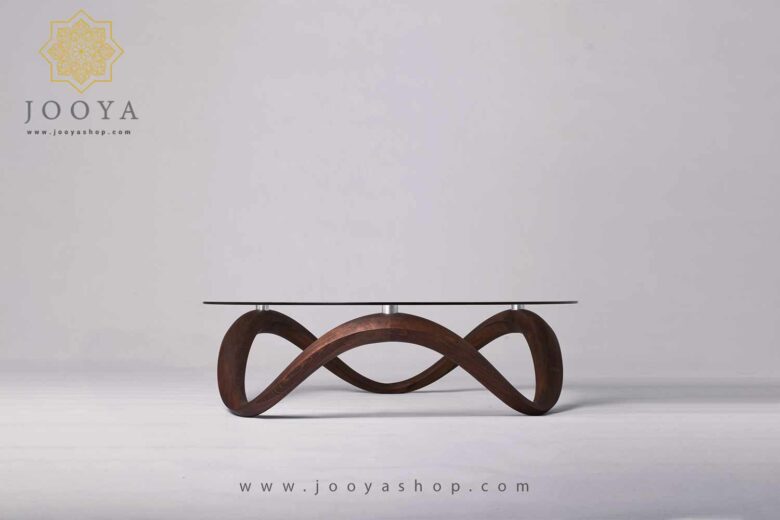خرید و قیمت میز بی نهایت گردویی